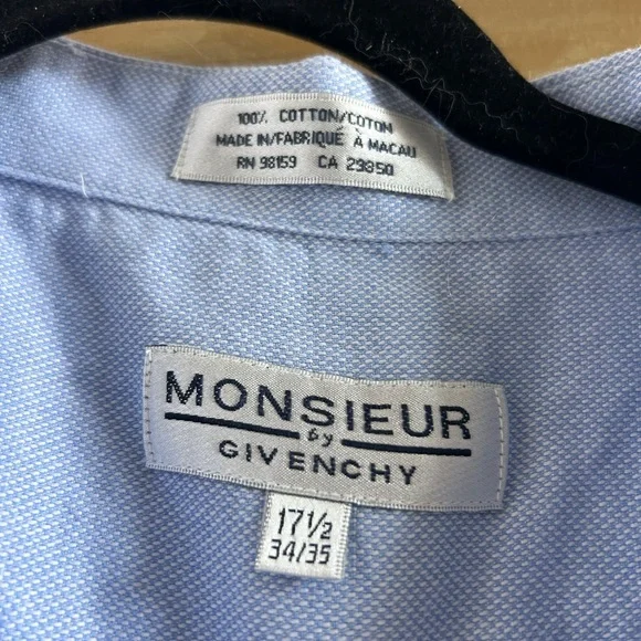 Monsieur by Givenchy button up - Picture 2 of 3